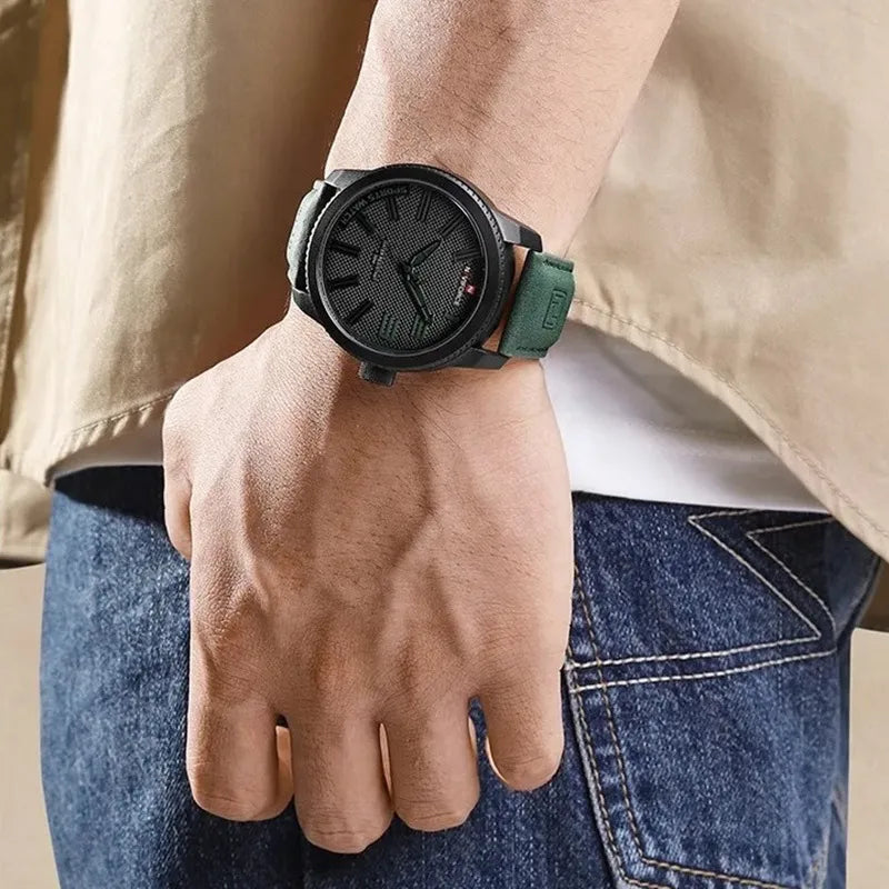 Reloj Naviforce 9202 Hombre Correa de Cuero